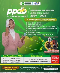 Pendaftaran Online Gelombang 1 PPDB 2024/2025, DIBUKA!!!